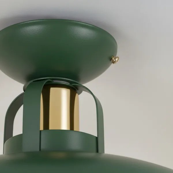 Brilagi - Felületre szerelhető csillár FLAMENGO 1xE27/60W/230V zöld