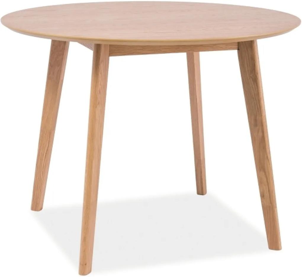Mosso II Asztal Kerek 100cm Tölgy