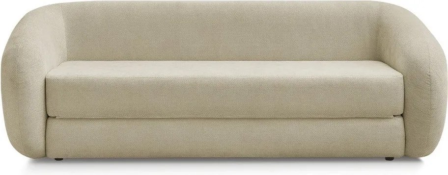 Szürkésbarna zsenília kinyitható kanapé 228 cm Neyo – Bobochic Paris