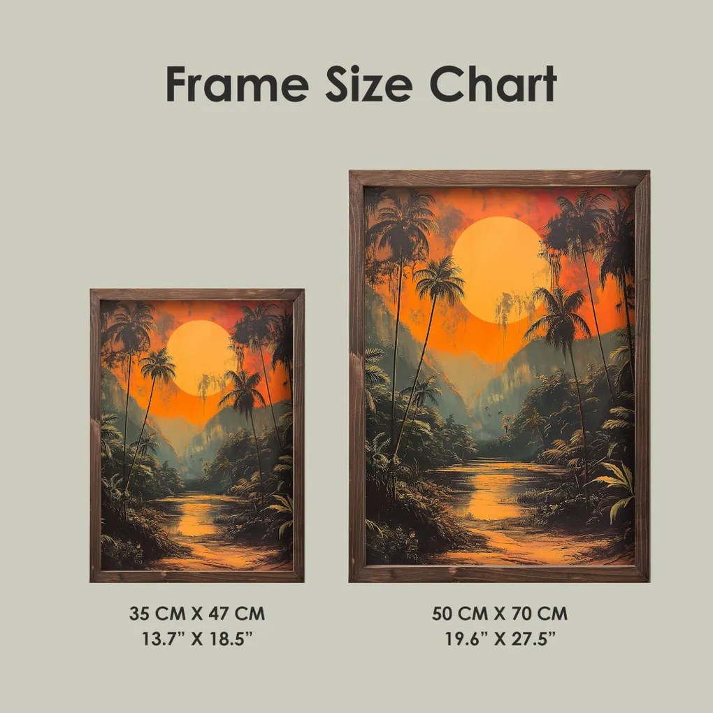 Falikép, 50×70 cm – TUN085-XL