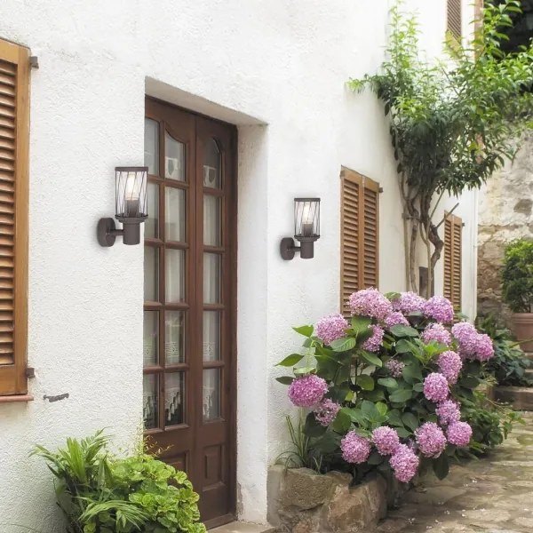 Rabalux 8888 - Kültéri fali lámpa BUDAPEST 1xE27/40W/230V IP44