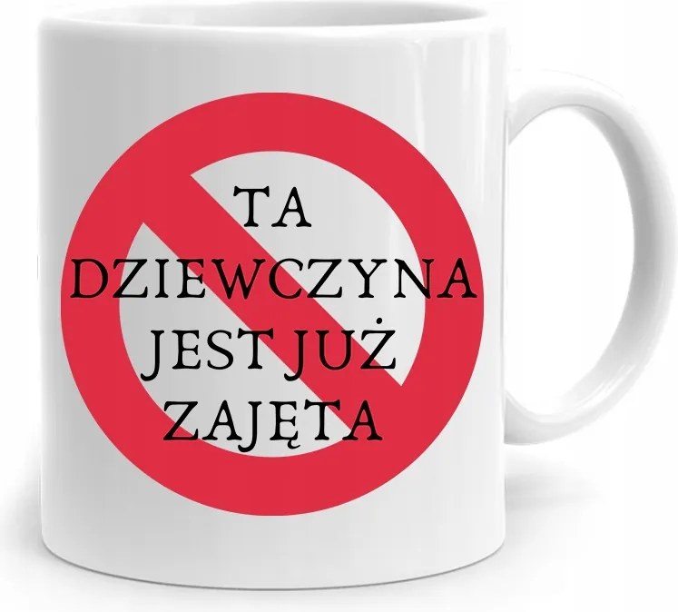 Bögre Ajándék Lánynak Lány Már Elfoglalt, fényképes nyomattal