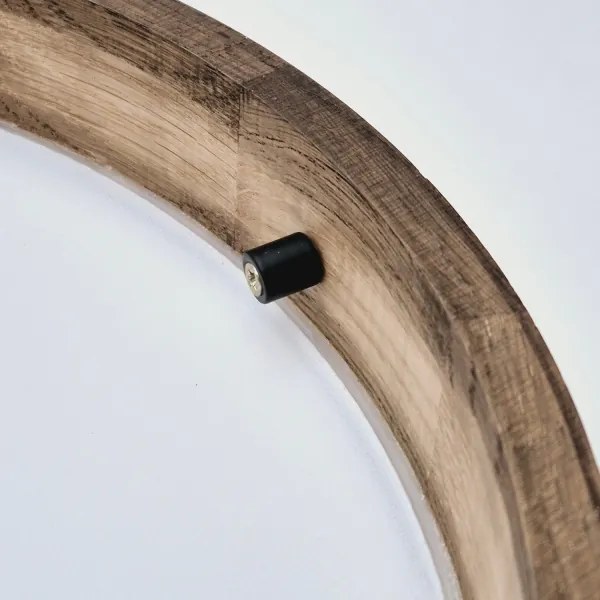 Brilagi - LED mennyezeti lámpa CARVALHO SLIM 2xE27/60W/230V tölgy-dió, Ø37 cm