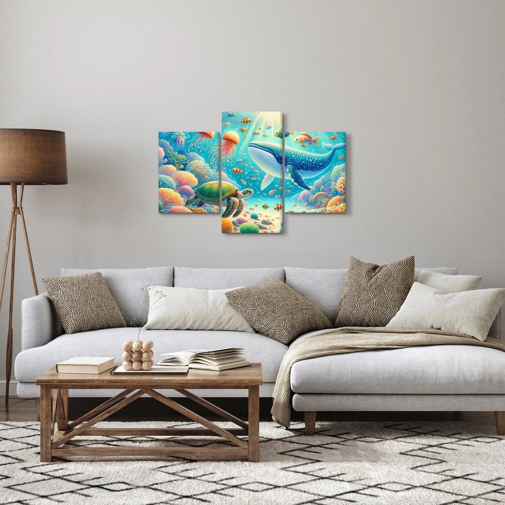 Kép - A világ a víz alatt (90x60 cm)
