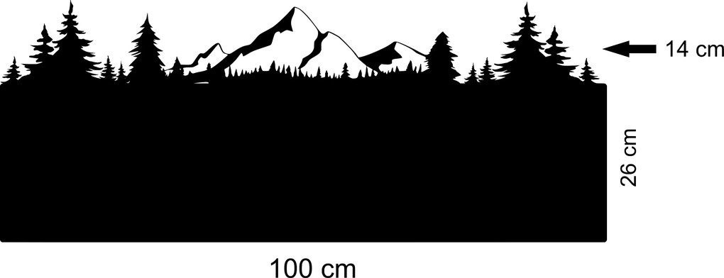 Fém Nagy mágnestábla téglalap Felső Vízszintes 100x40