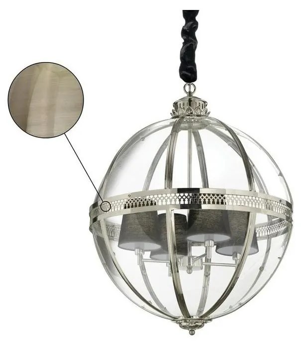 Ideal Lux - Csillár zsinóron WORLD 4xE14/40W/230V