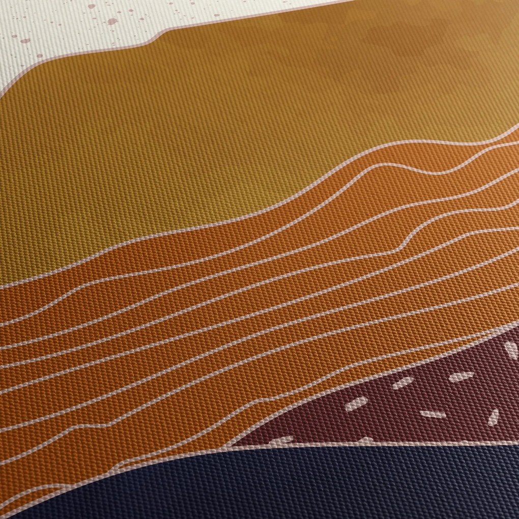 Kép - Spacefrog design hegy N⁰1 (órával) (90x30 cm)