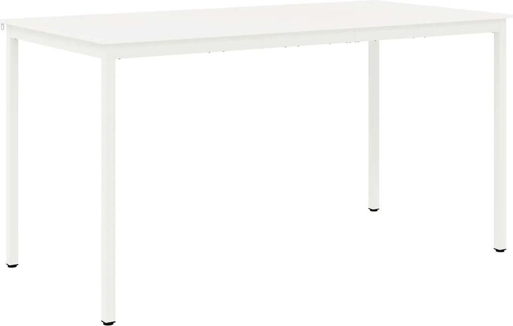 vidaXL Bárasztal Fehér 110 x 55 x 105 cm Tömör fenyőfa