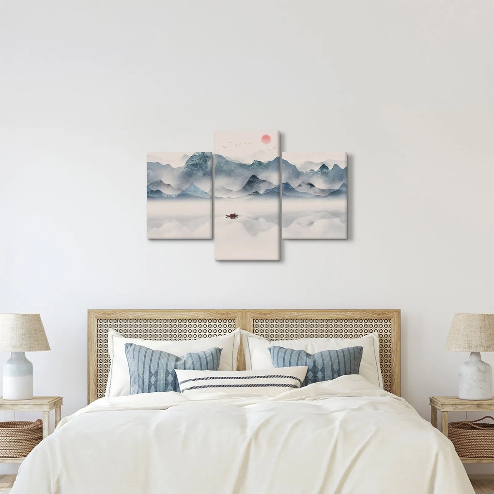 Kép - Kék-hegyi völgy (90x60 cm)