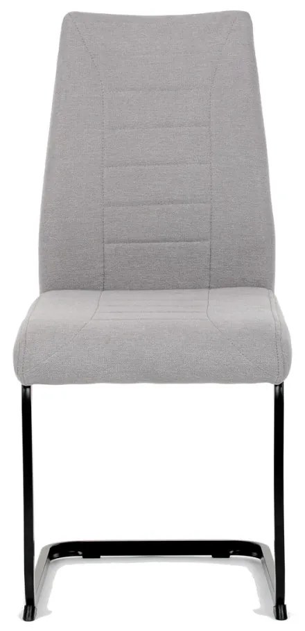 Scaun Sled-Base Dining gri deschis. DCL-438