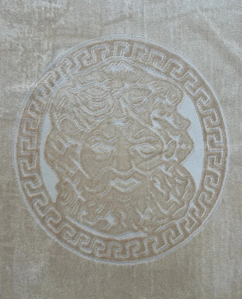 Poseidon bézs strandtörölköző