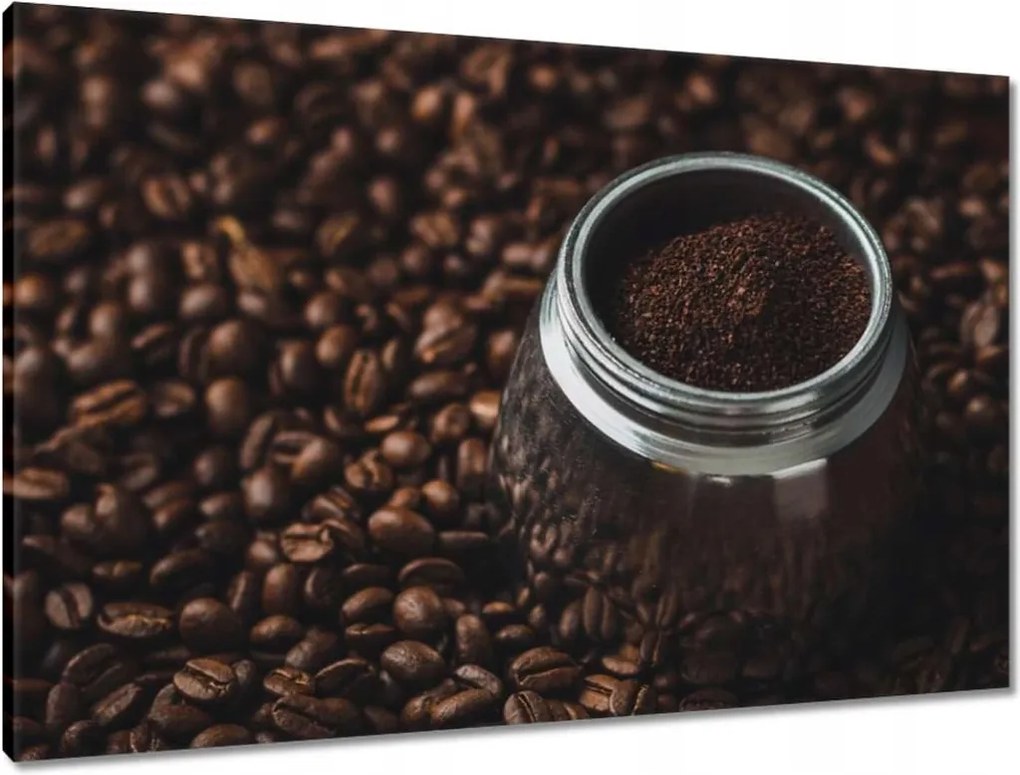 Vászonkép 90x60 Kávé Kaffe