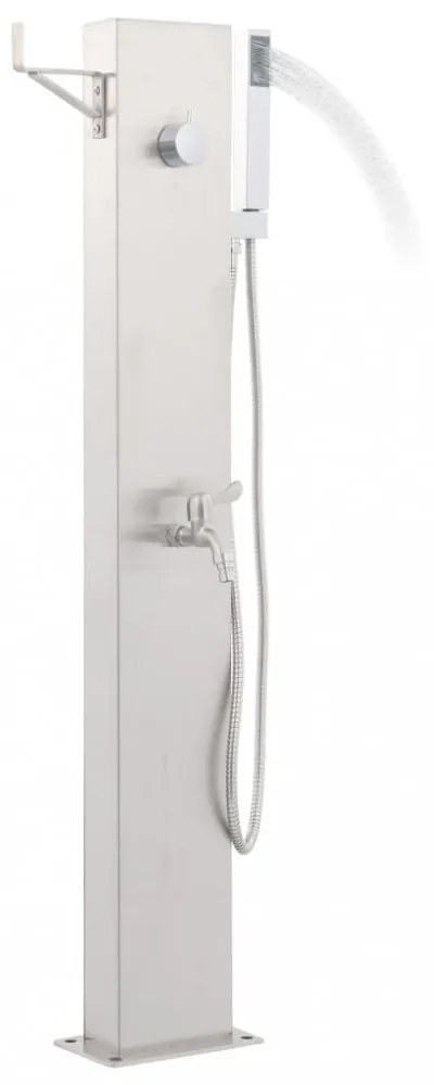 rozsdamentes acél kerti zuhanycsaptelep 110 cm