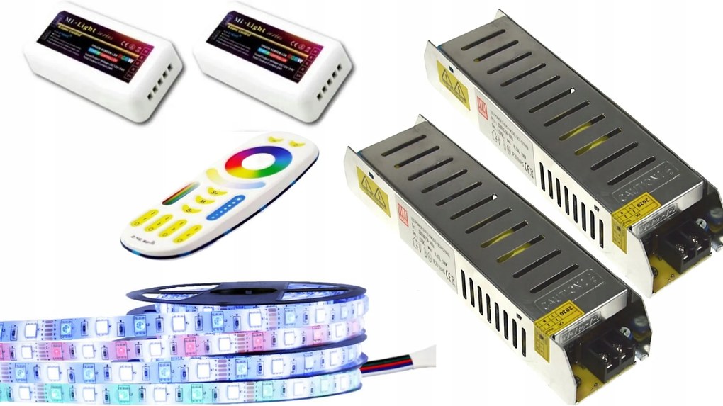 Rgbw Led szalag szett IP65 Mi-Light Premium 20m