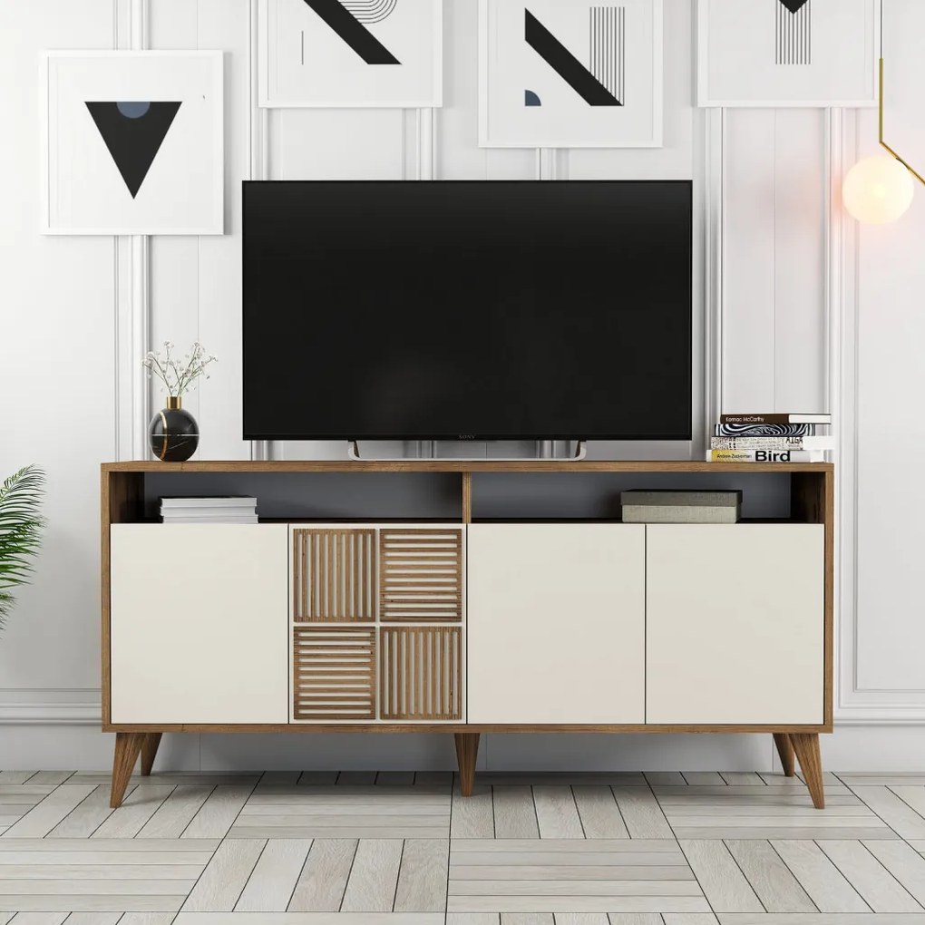 Milan 160 - Walnut, Cream