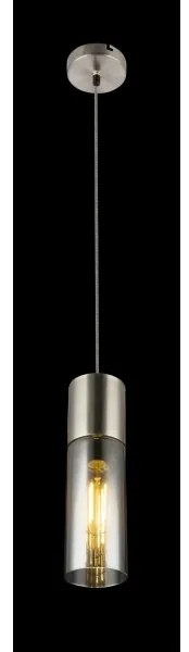 GLOBO 21000HN - Csillár zsinóron ANNIKA 1xE27/25W/230V átm. 10,5 cm króm