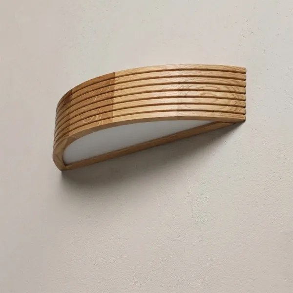 Brilagi - LED fali lámpatest CARVALHO MODERN 1xE27/60W/230V tölgy