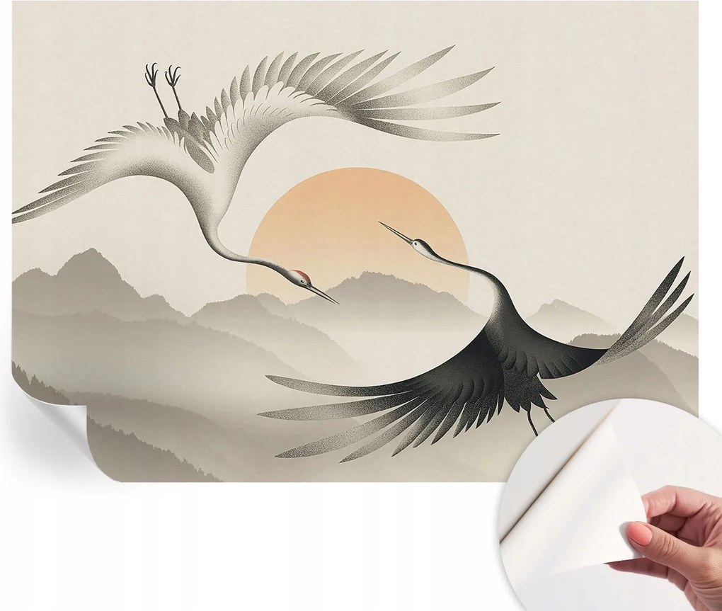 Modern öntapadós fotótapéta falra Darvak kelet 208x146 cm