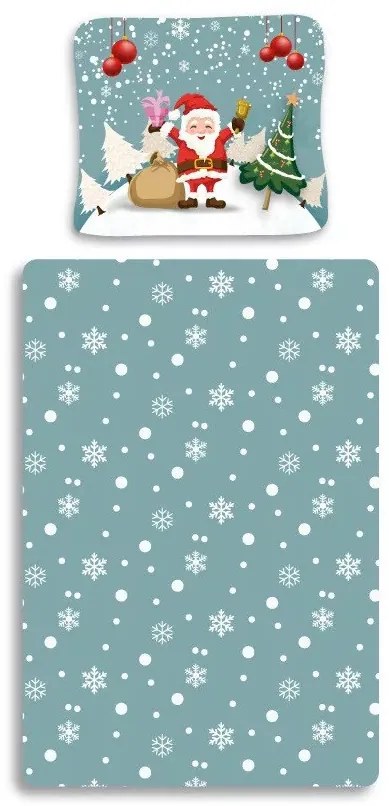 Karácsonyi Snowing ágyneműhuzat 140×200cm, 70×90 cm