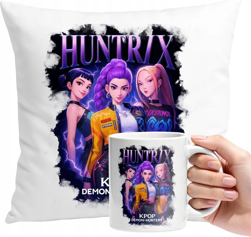 Bögre Szett Párna K-pop Démonvadász Születésnap Ajándék Szöveg