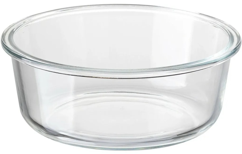 Florina Üvegdoboz bambusz fedéllel Clavato, 640 ml, L