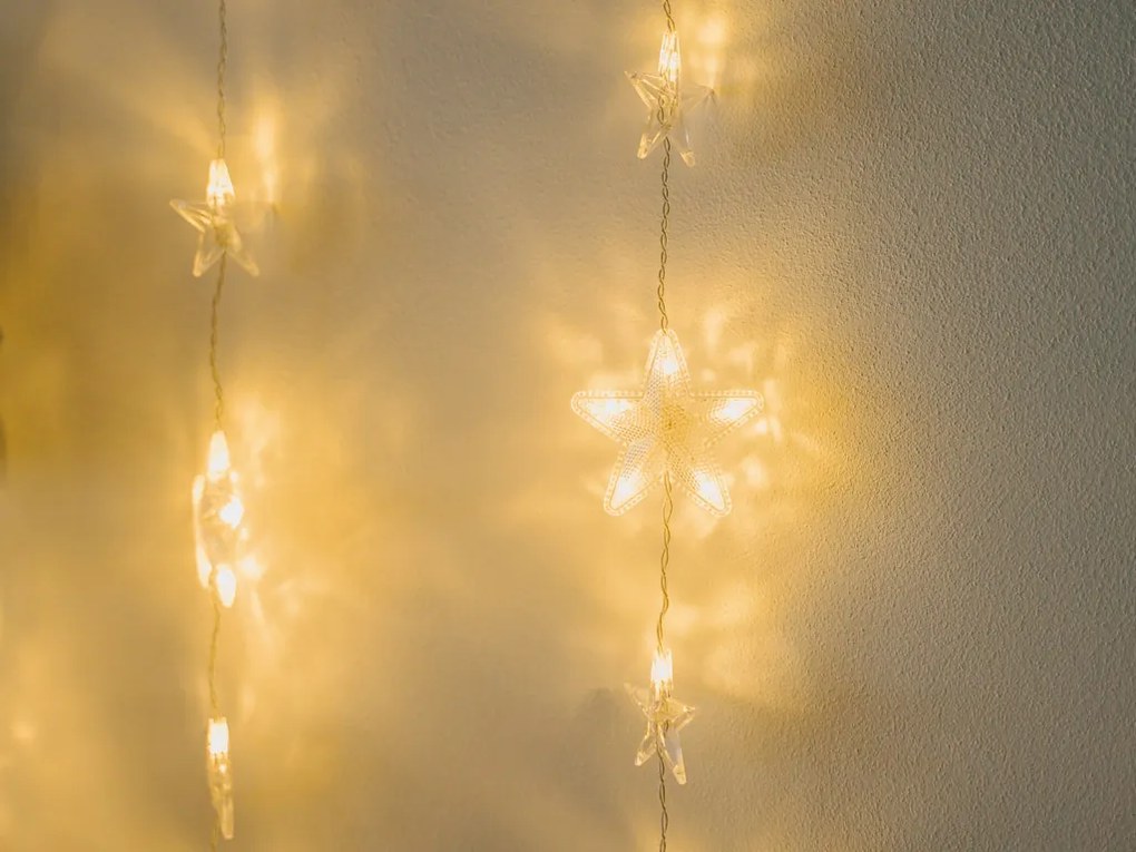 LED fényfüzér STARS 200 cm