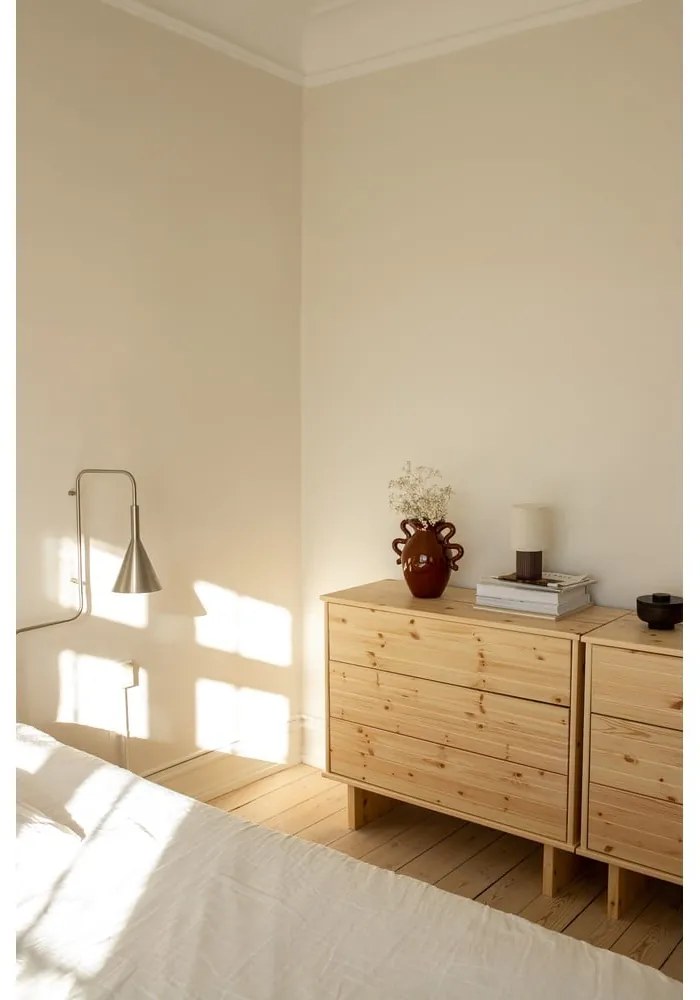 Kommo természetes komód borovi fenyőből - Karup Design