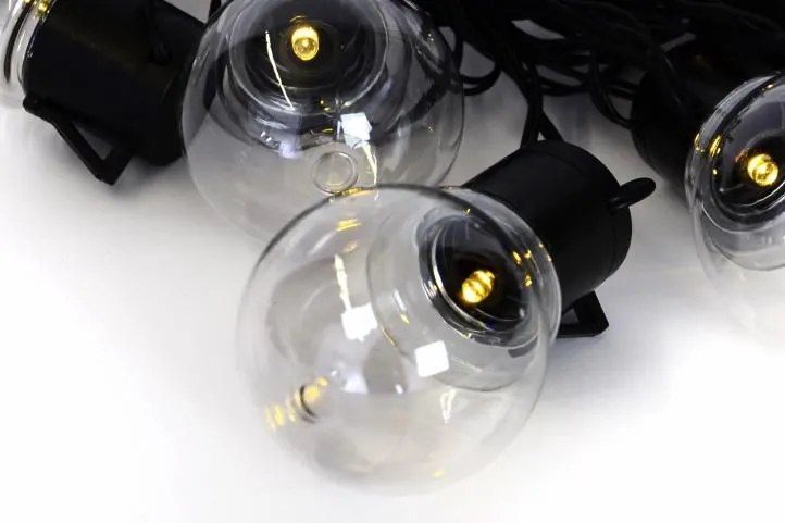 Napelemes lánc 10 db NEXOS LED 8 x 5 cm