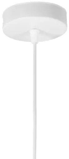 BOHO zsinóros függőlámpa 1xE27/60W/230V, átm. 40 cm, krémszínű/juta