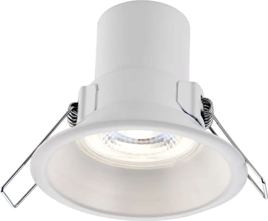 ENDON 81017 SHIELDECO Fürdőszobai Beépíthető Lámpa Matt Fehér, Átlátszó LED IP20