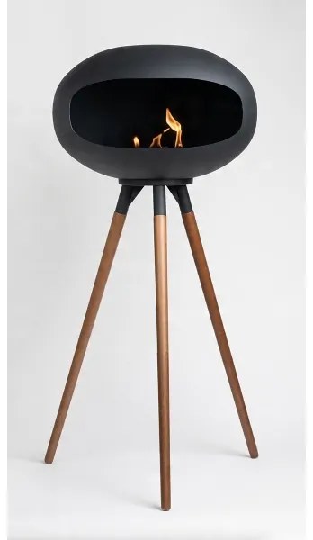 Bioetanol-kandalló TOKIO 45x100 cm 2 kW fekete