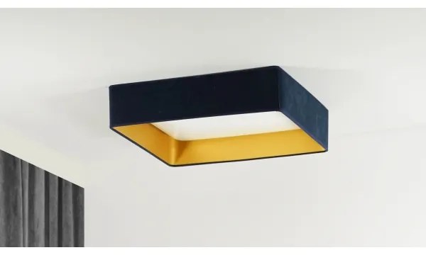 Brilagi-LED Fényerőszabályozható lámpatest VELVET SQUARE LED/36W/230V Wi-Fi Tuya+távirányító sötétkék