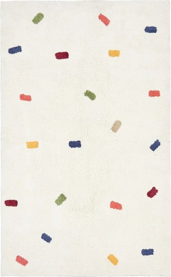 Krémszínű pamut gyerek szőnyeg 90x150 cm Epifania – Kave Home