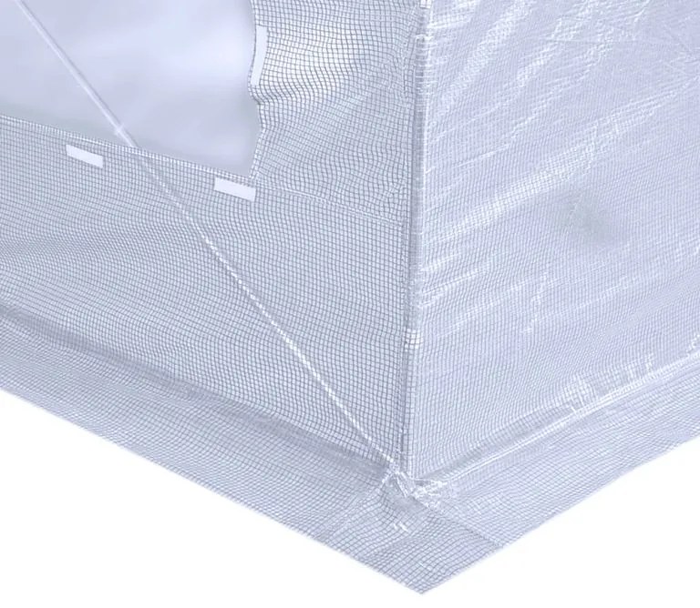 Home &amp; Garden Fóliasátor 200 x 300 cm( 6 m2) fehér