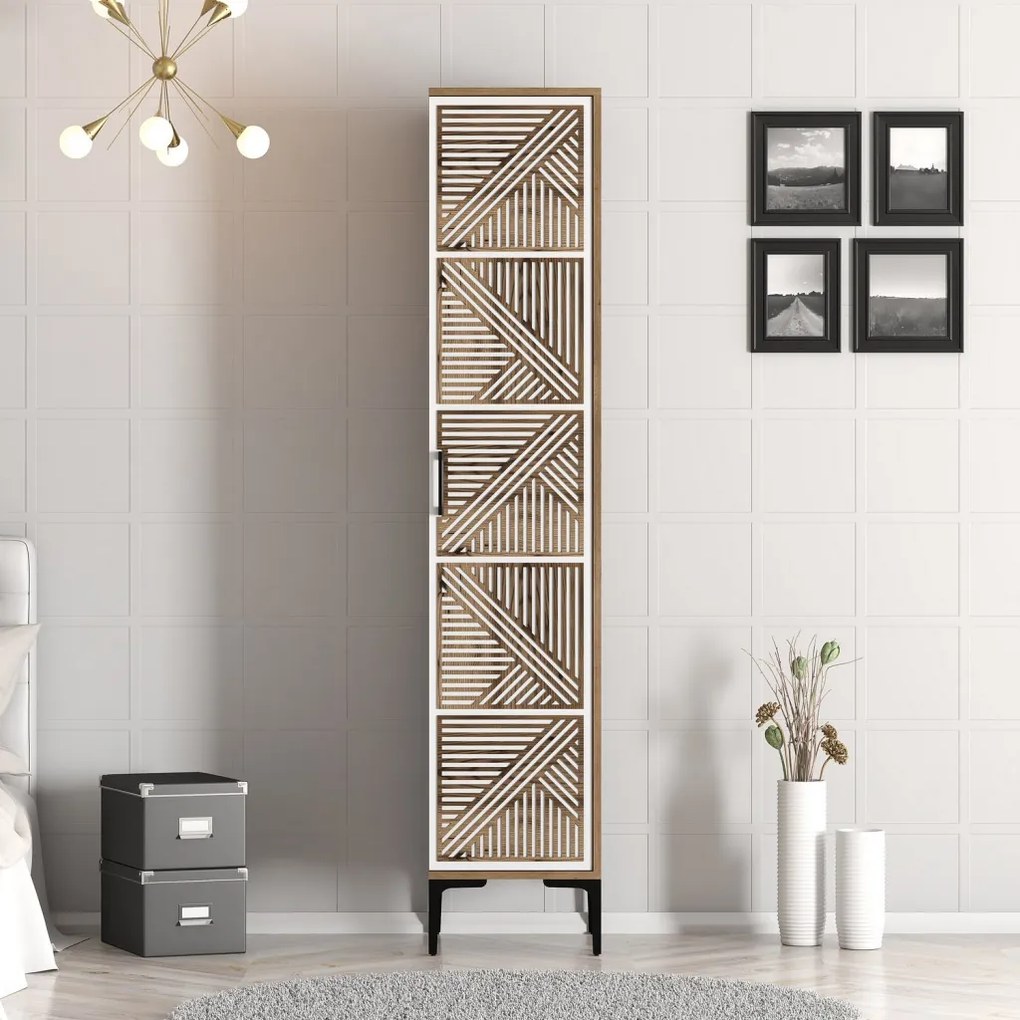Kumsal P - Walnut, White