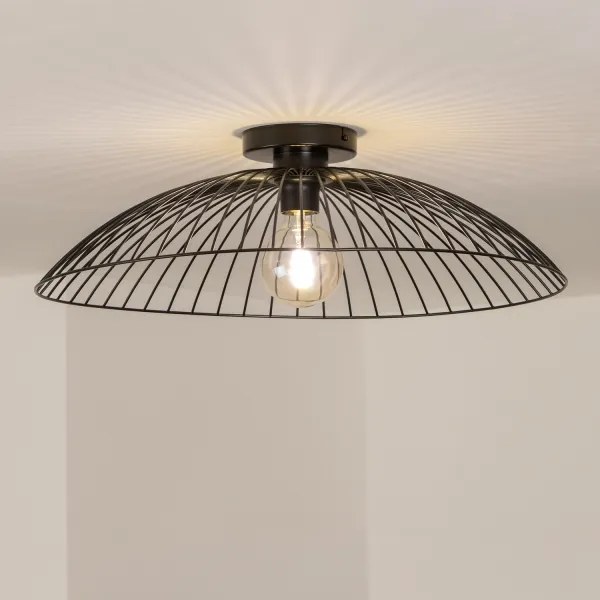 Brilagi - LED felületre szerelhető csillár CERIA WIRE 1xE27/40W/230V, átm. 60 cm, fekete