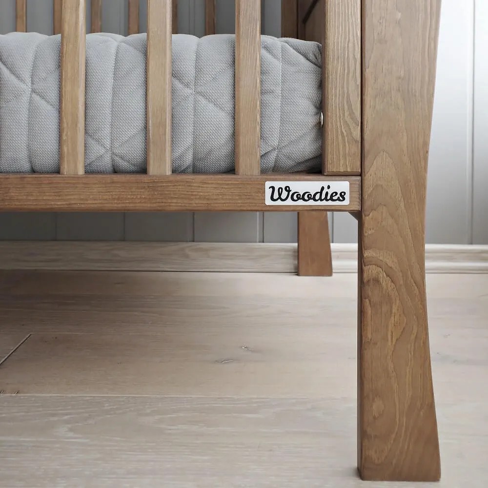 WO NOBLE COT VINTAGE BED 2az1-ben kiságy 140x70