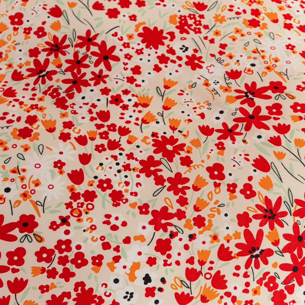 Mikroszálas ágyneműhuzat REDORA krémszínű Ágyneműhuzat mérete: 70 x 90 cm | 140 x 200 cm