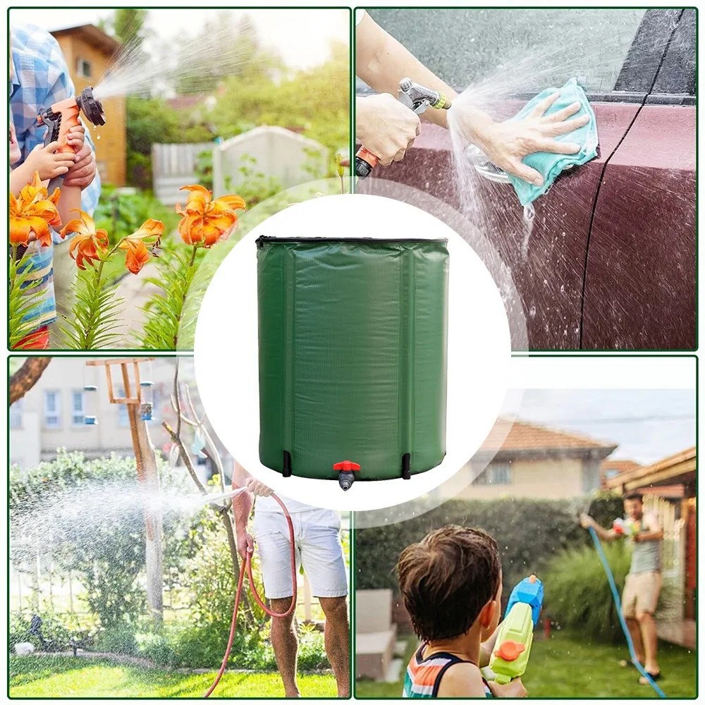 Összecsukható esővíztároló, 200L