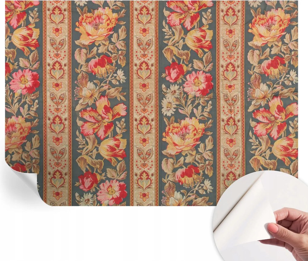 Öntapadós Dekoratív Fotótapéta Hálószobába Színes virágok 208x146 cm