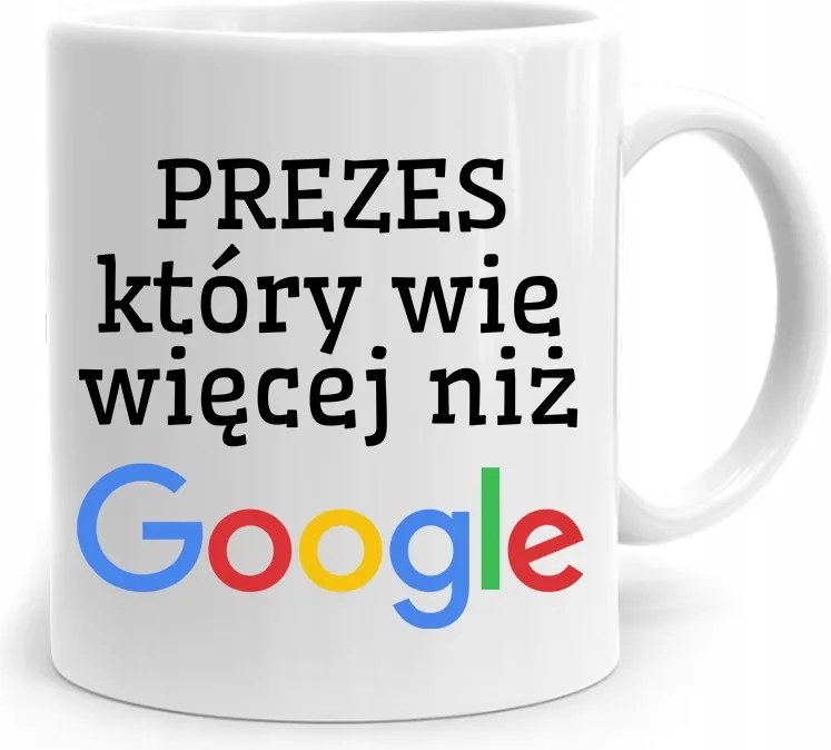 Az Elnök-vezérigazgató Számára A Bögre Többet Tud, Mint A fényképes nyomott mintás Szemüveg
