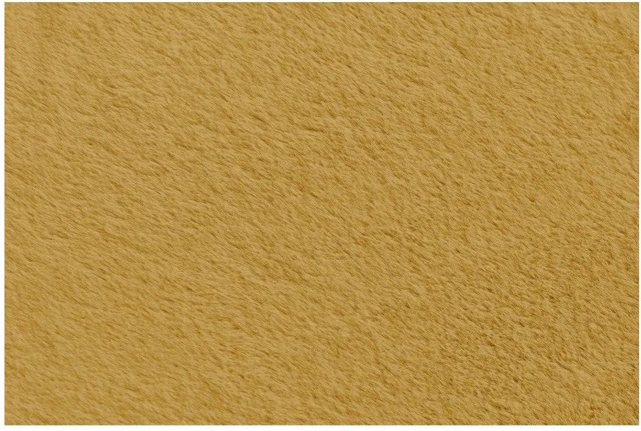 Sárga műszőrme babzsákfotel Lilibet – Bobochic Paris