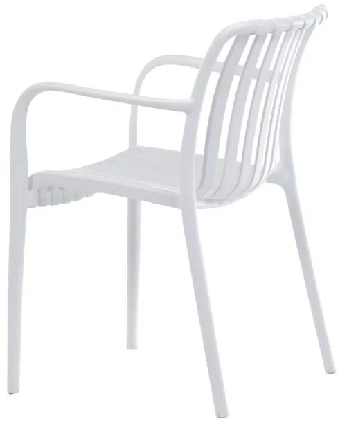 Fehér Műanyag Kerti Szék. CT-X7029 WT