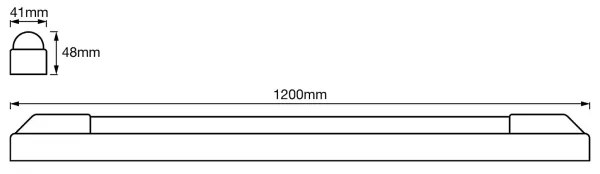 Ledvance - LED Pultvilágítás POWER BATTEN LED/24W/230V 4000K