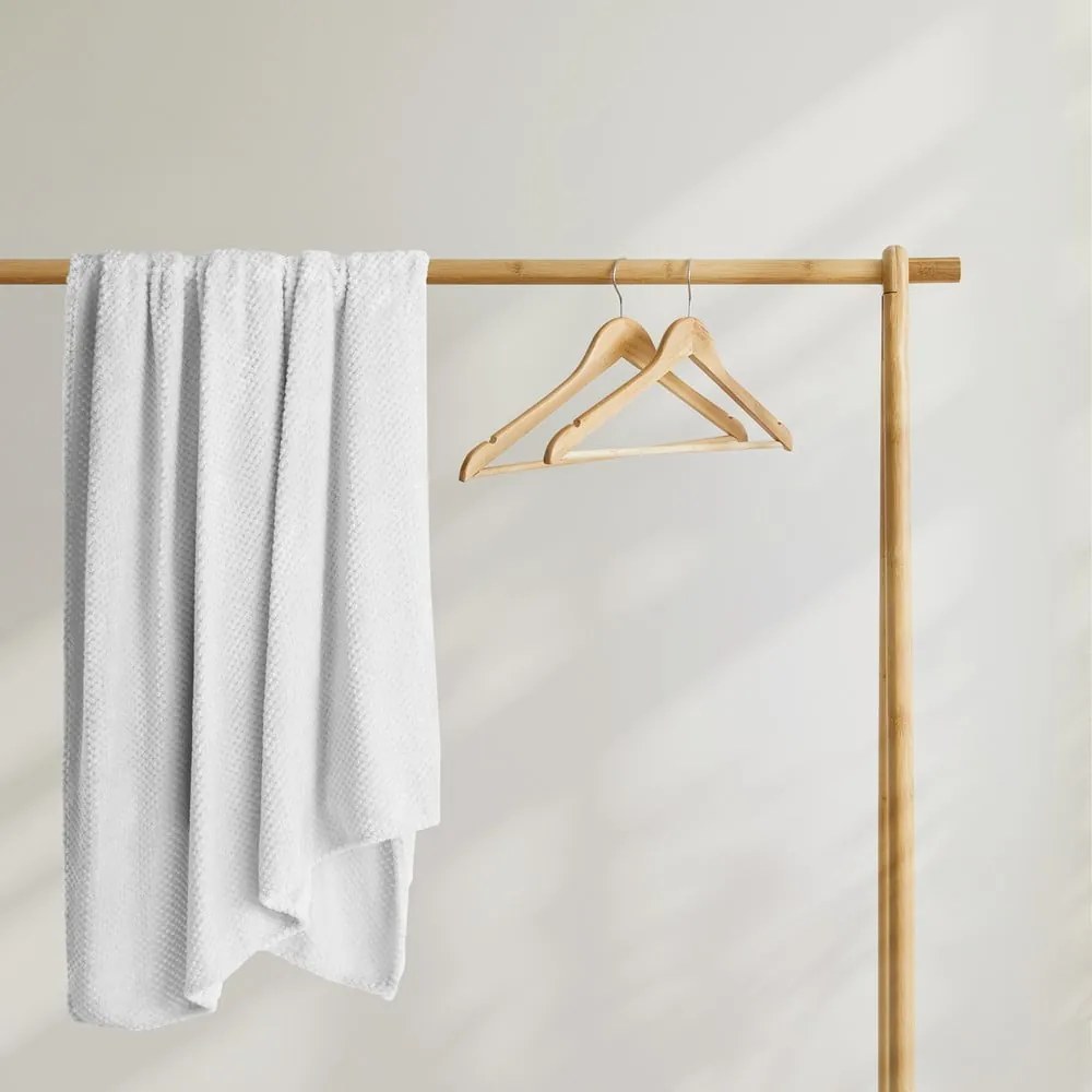 Henry fehér mikroszálas takaró, 150 x 200 cm - DecoKing