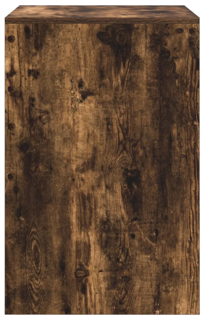 vidaXL Íróasztal Füstölt tölgy Rétegelt fa 60 x 50 x 76 cm Íróasztal