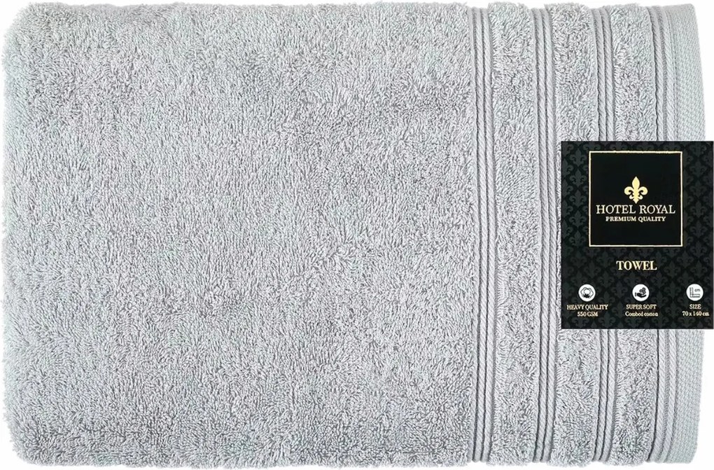 Fürdő szauna törölköző Hotel Royal 70x140cm 100% pamut szauna 550gr
