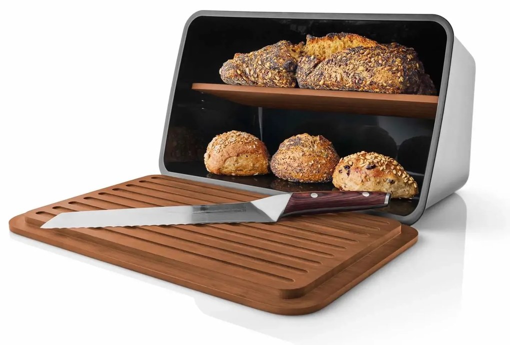 Nordic Kitchen kenyértartó doboz fekete - Eva Solo