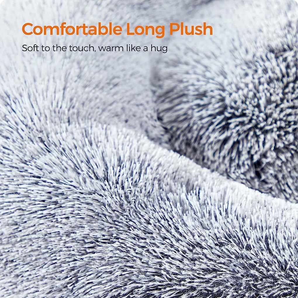 Feandrea kutyaágy, kerek macskaágy, m-es méretű 60 cm, szürke