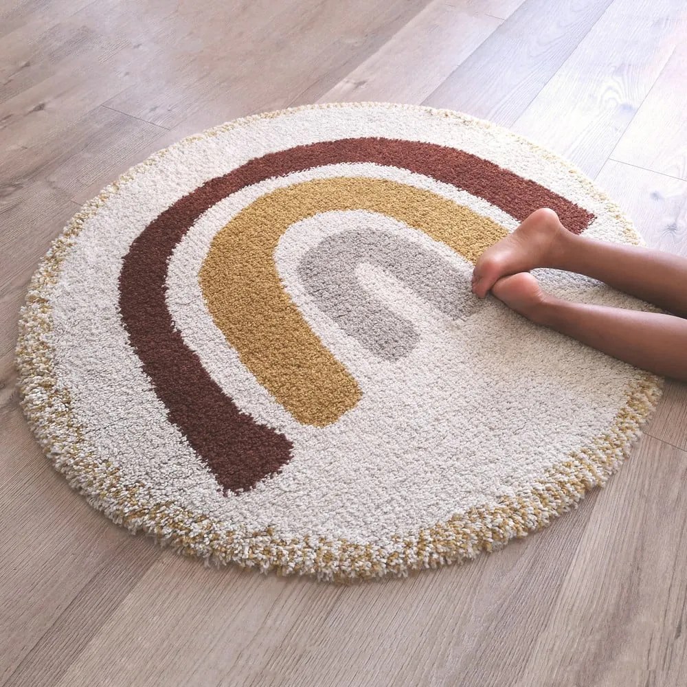 Bohemian Rainbow gyerekszőnyeg, ø 120 cm - Nattiot
